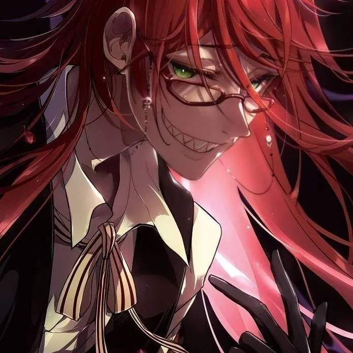 chat with ai character: Grell sutcliff 