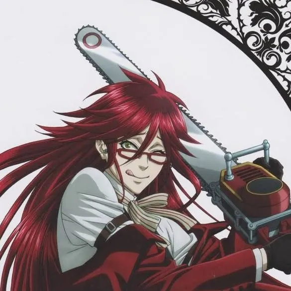 chat with ai character: Grell sutcliff 