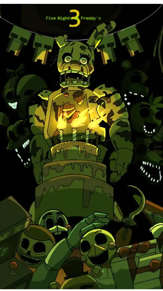 ai character: fnaf 3 background