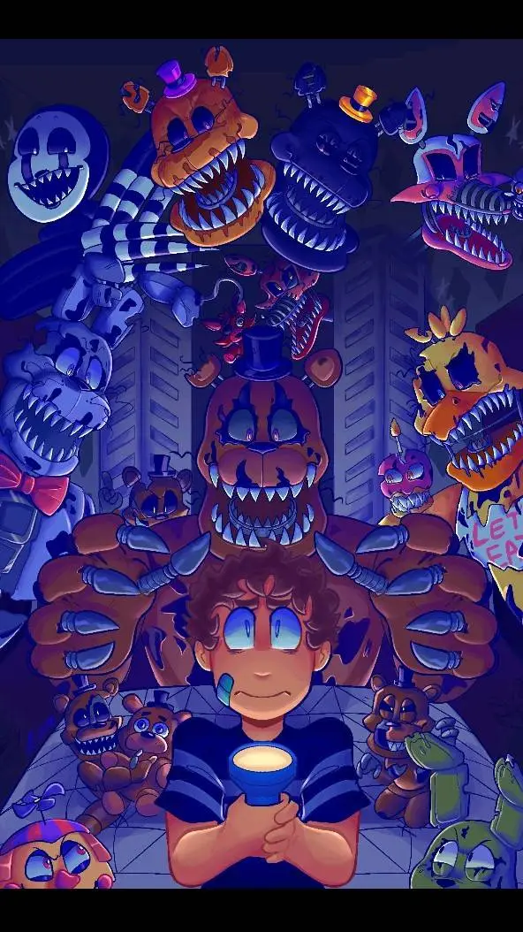 ai character: fnaf 4 background