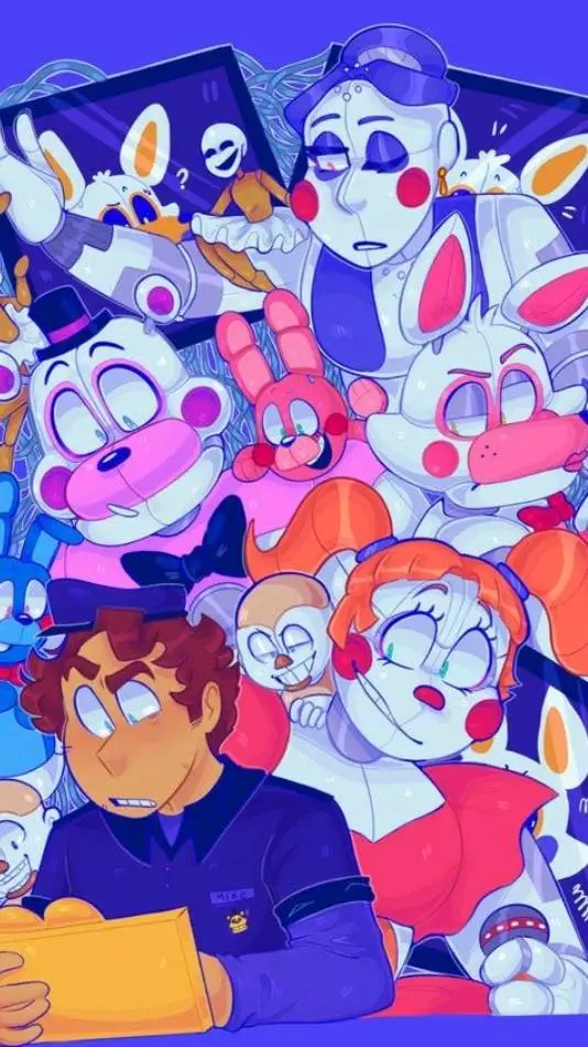 ai character: fnaf 5 background