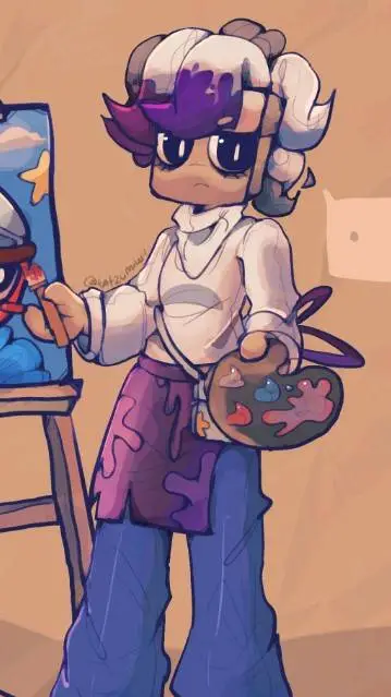ai character: brusha background