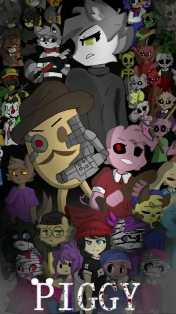 ai character: Piggy background