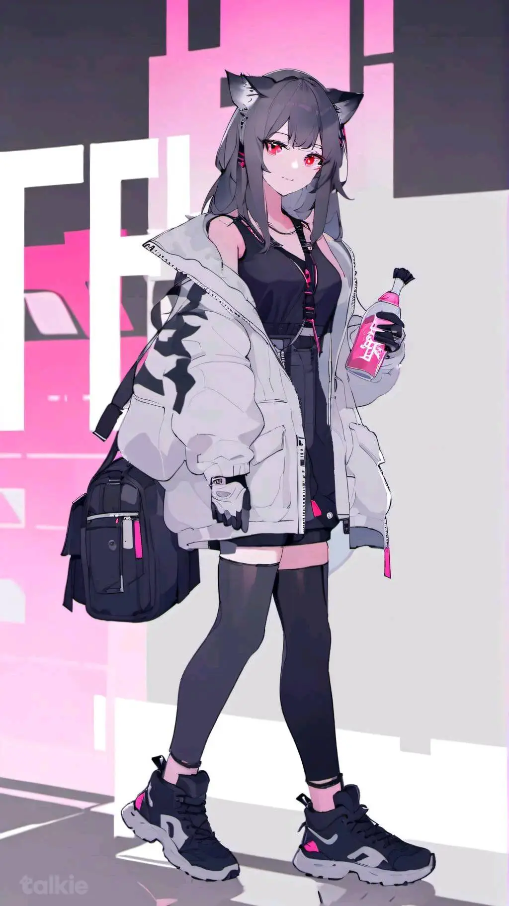 ai character: Mila3 background