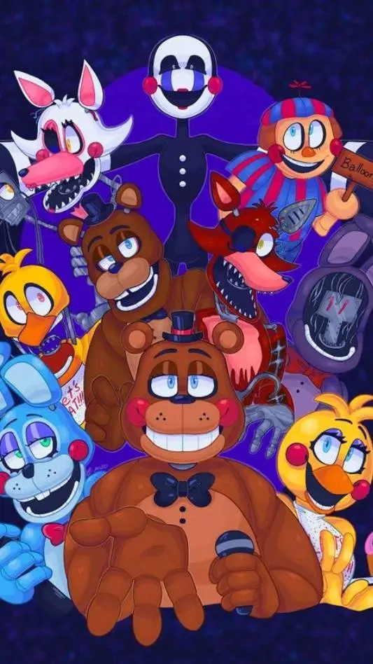 ai character: fnaf 2 background