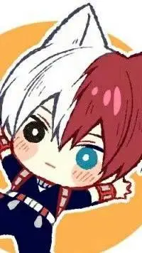 ai character: shoto kitty  background