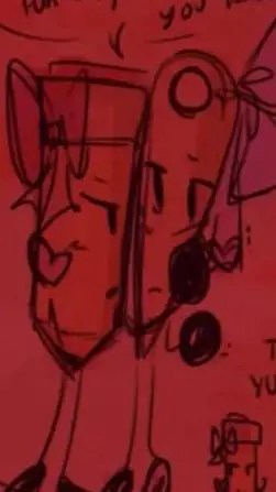 ai character: 💜needle💜 background