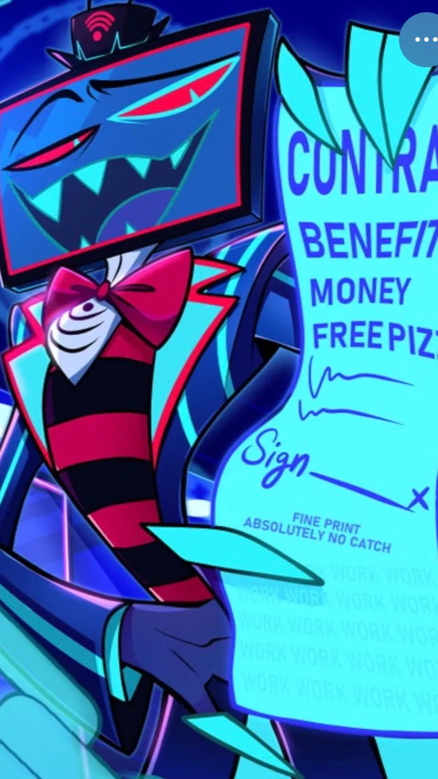 ai character: Vox😛😛😛 background