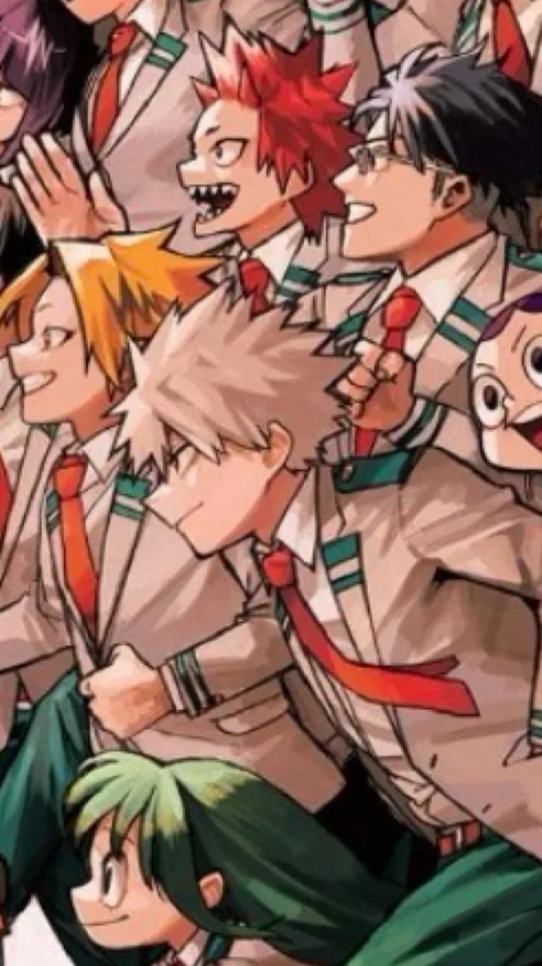 ai character: Bakugo Katsuki ￼ background