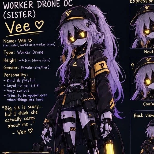 chat with ai character: vee