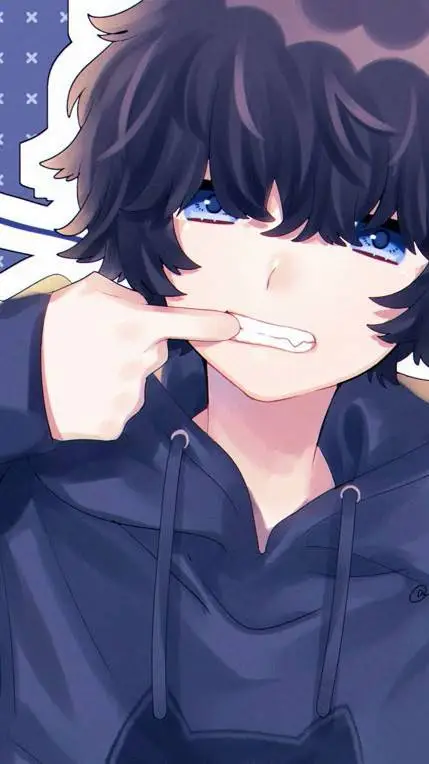 ai character: Miguel💙💜 background