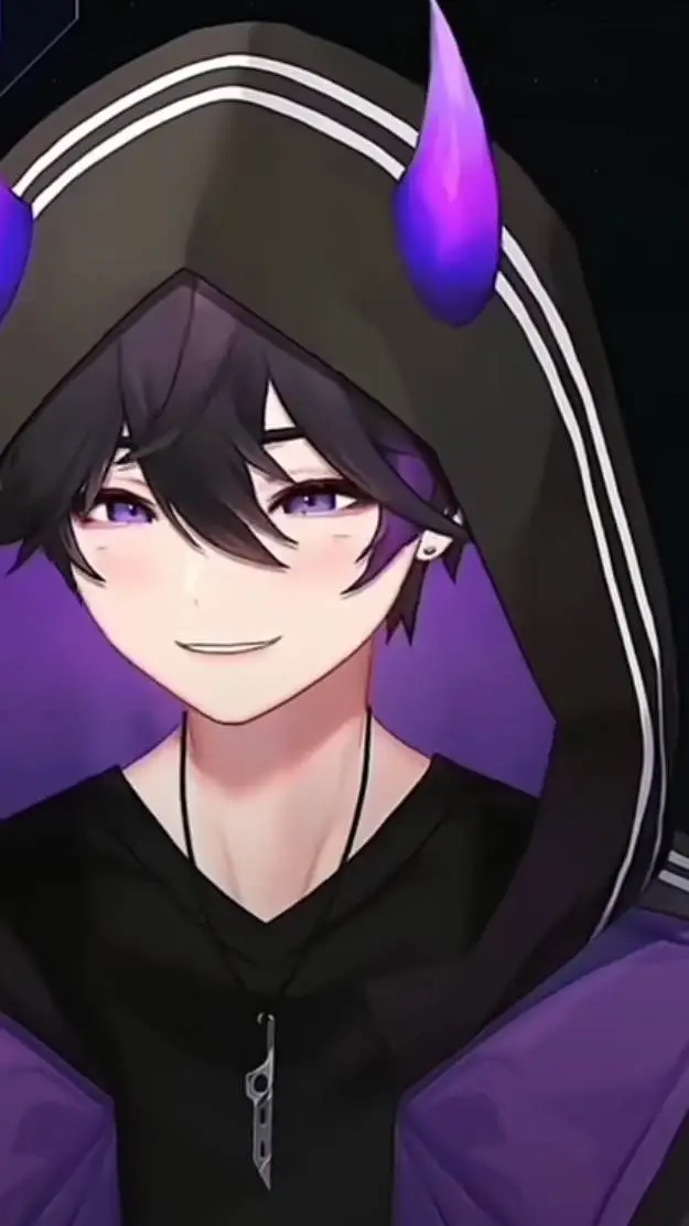 ai character: shoto💜💙 background