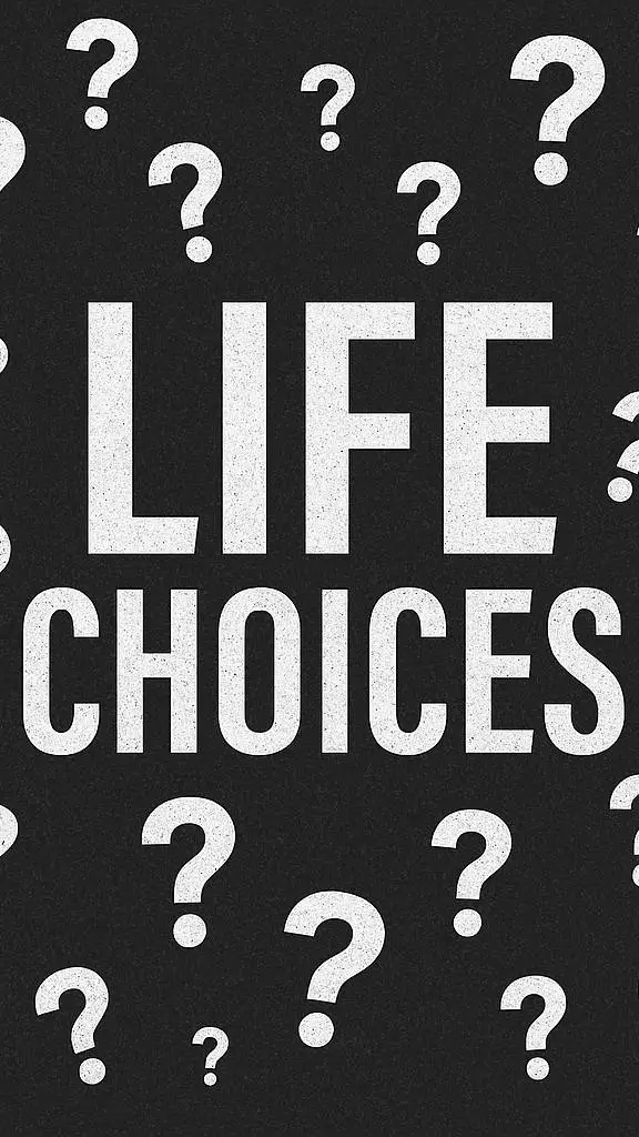 ai character: life choices background
