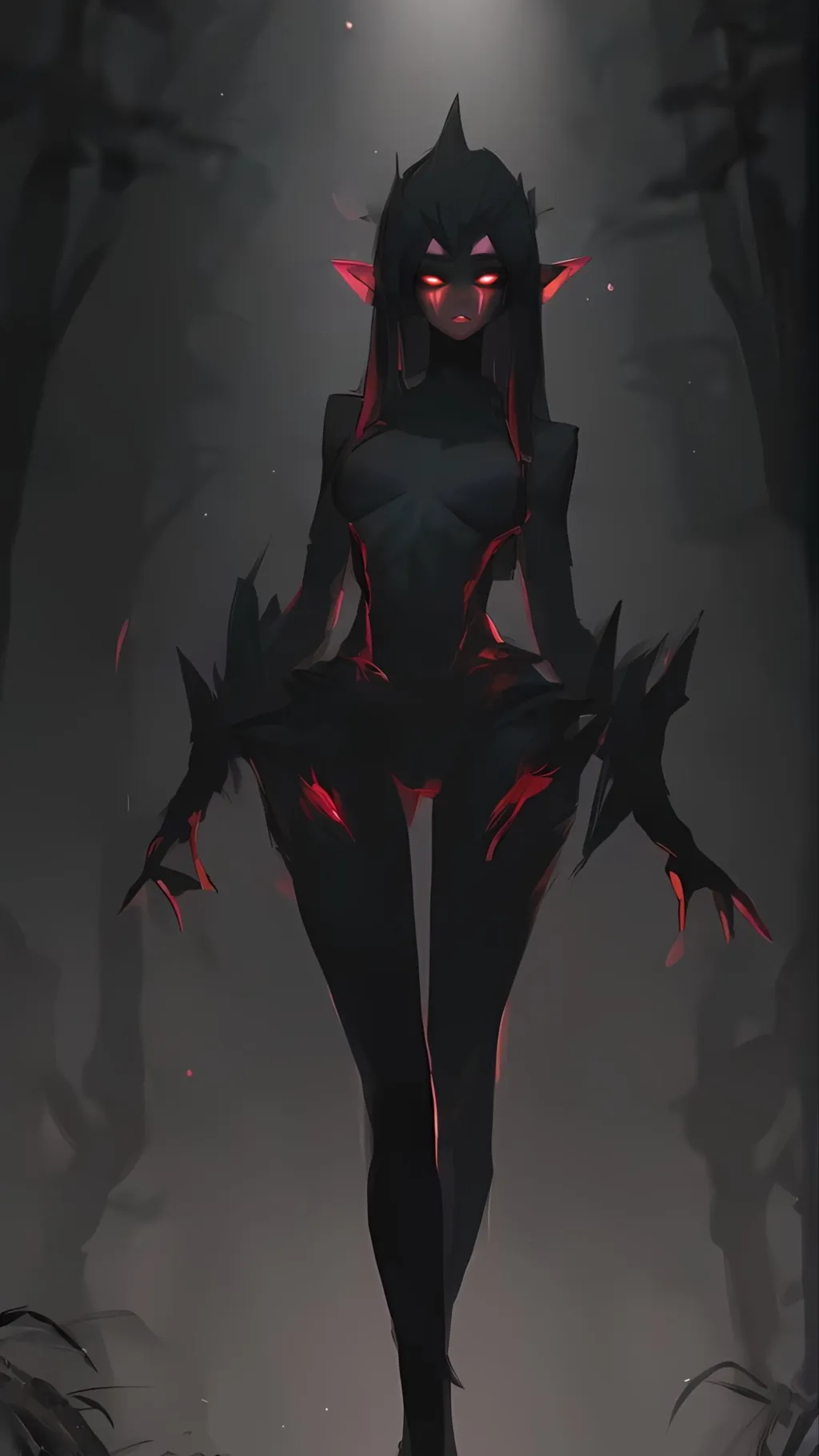 ai character: Shinigami background