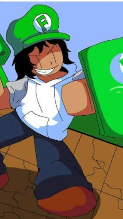ai character: Fernanfloo  background