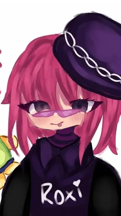 ai character: roxicake background