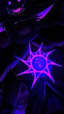 ai character: azure background