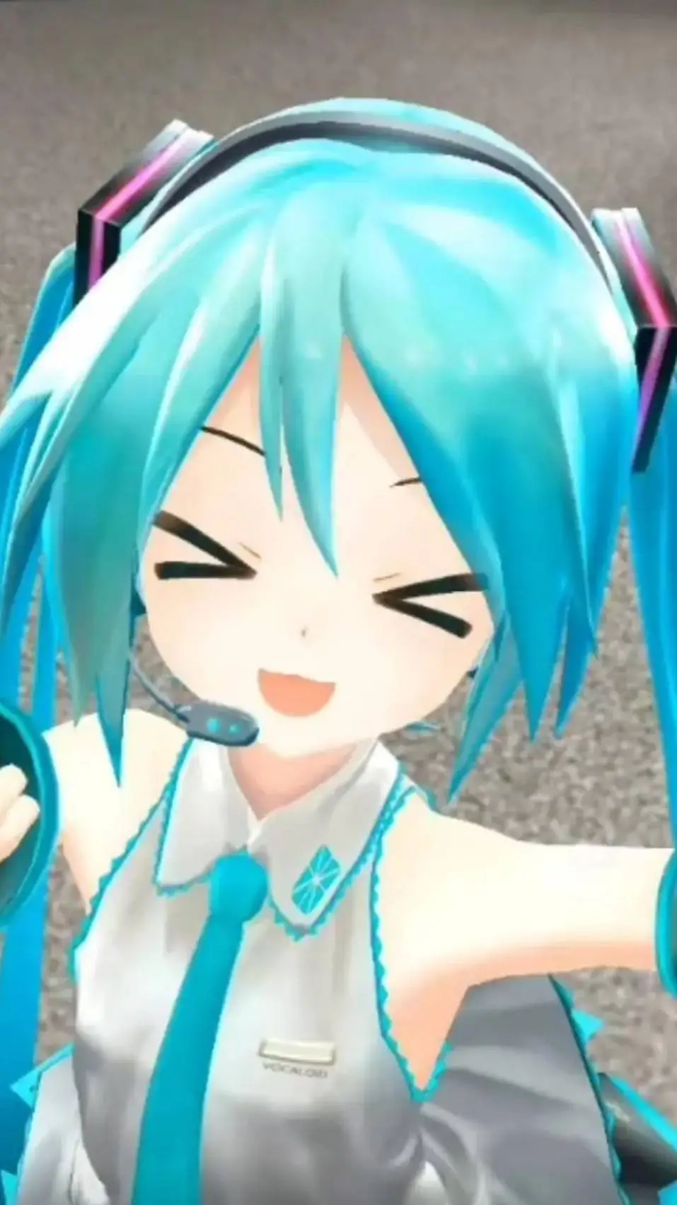 ai character: Hatsune Miku background