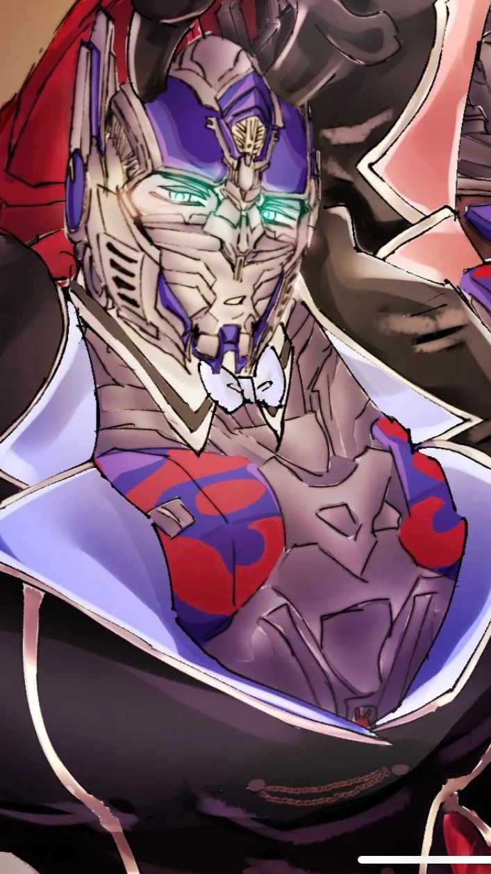 ai character: OPTIMUSPRIME  background