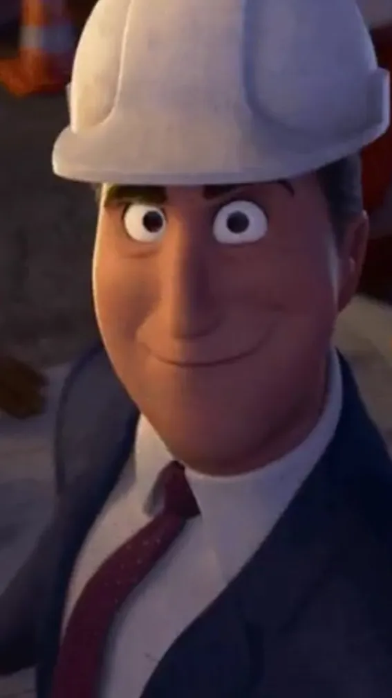 ai character: Mayor Jerry  background