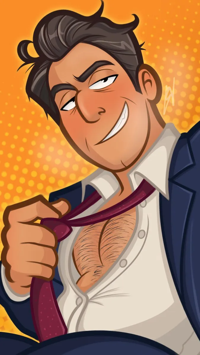 ai character: Mayor Jerry  background