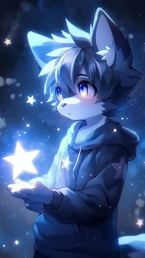 ai character: 🌘Fenrry🌒 background