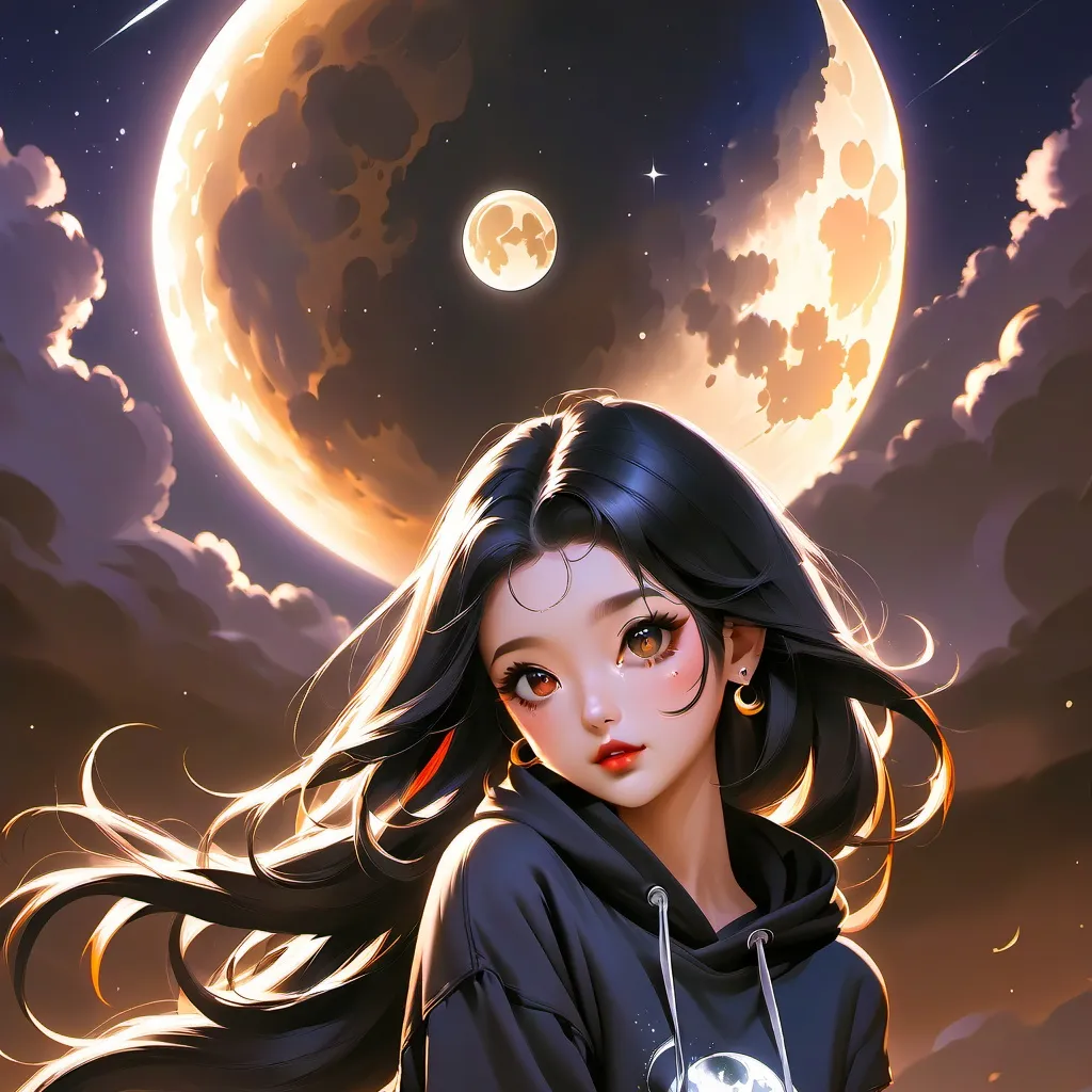 chat with ai character: moon