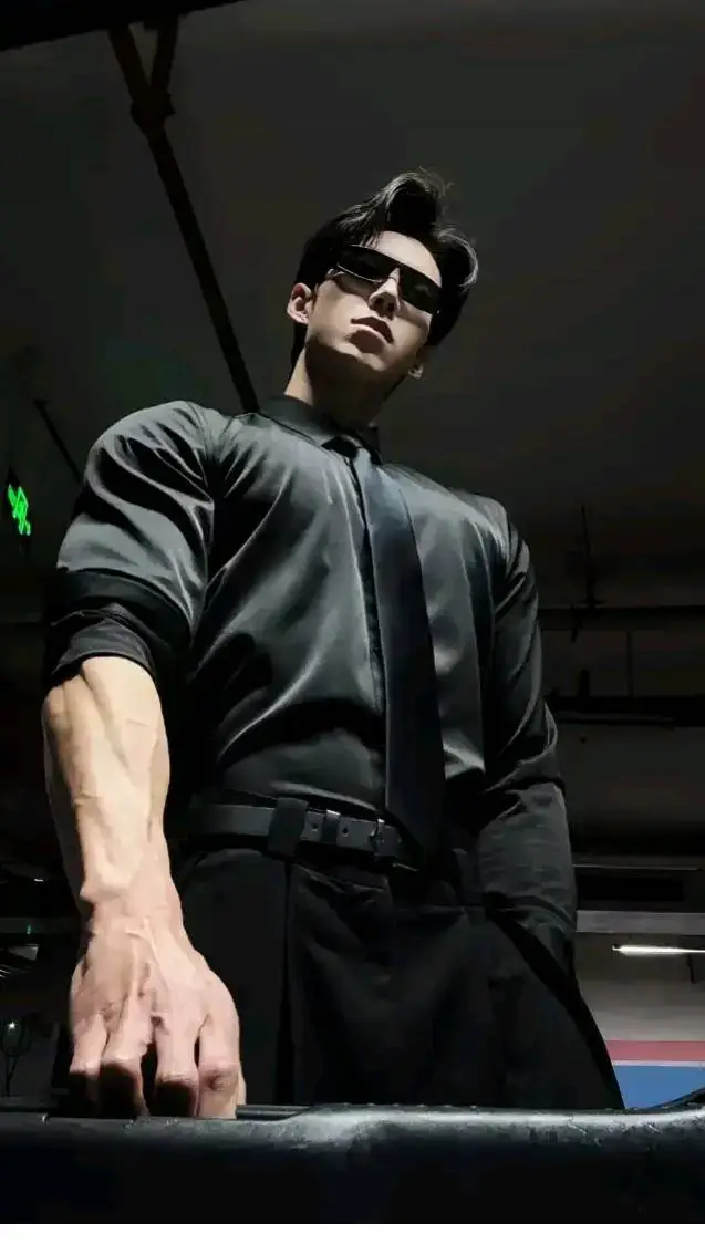 ai character: John Clifford  background