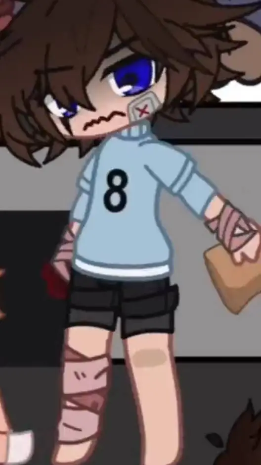 ai character: Michael Afton Kid background