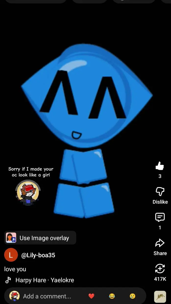 ai character: My oc  background