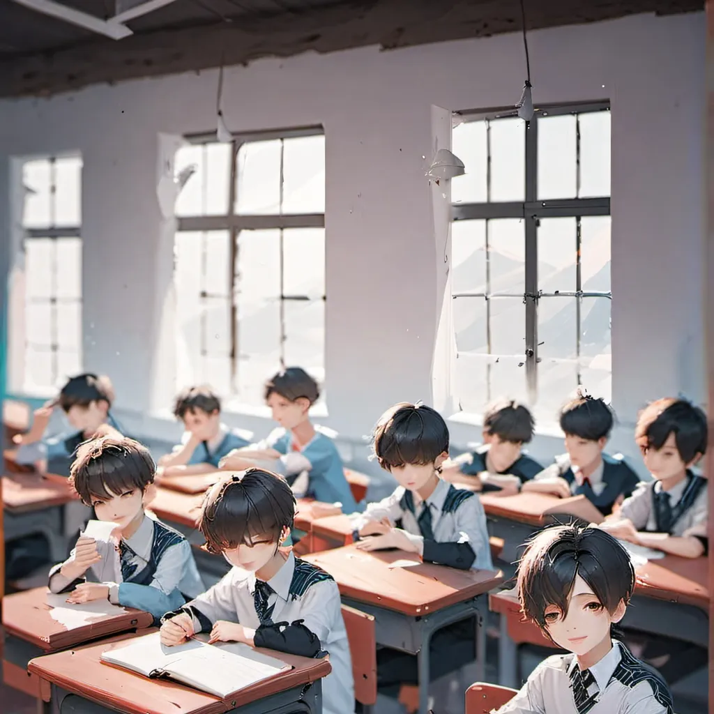 chat with ai character: boys school 