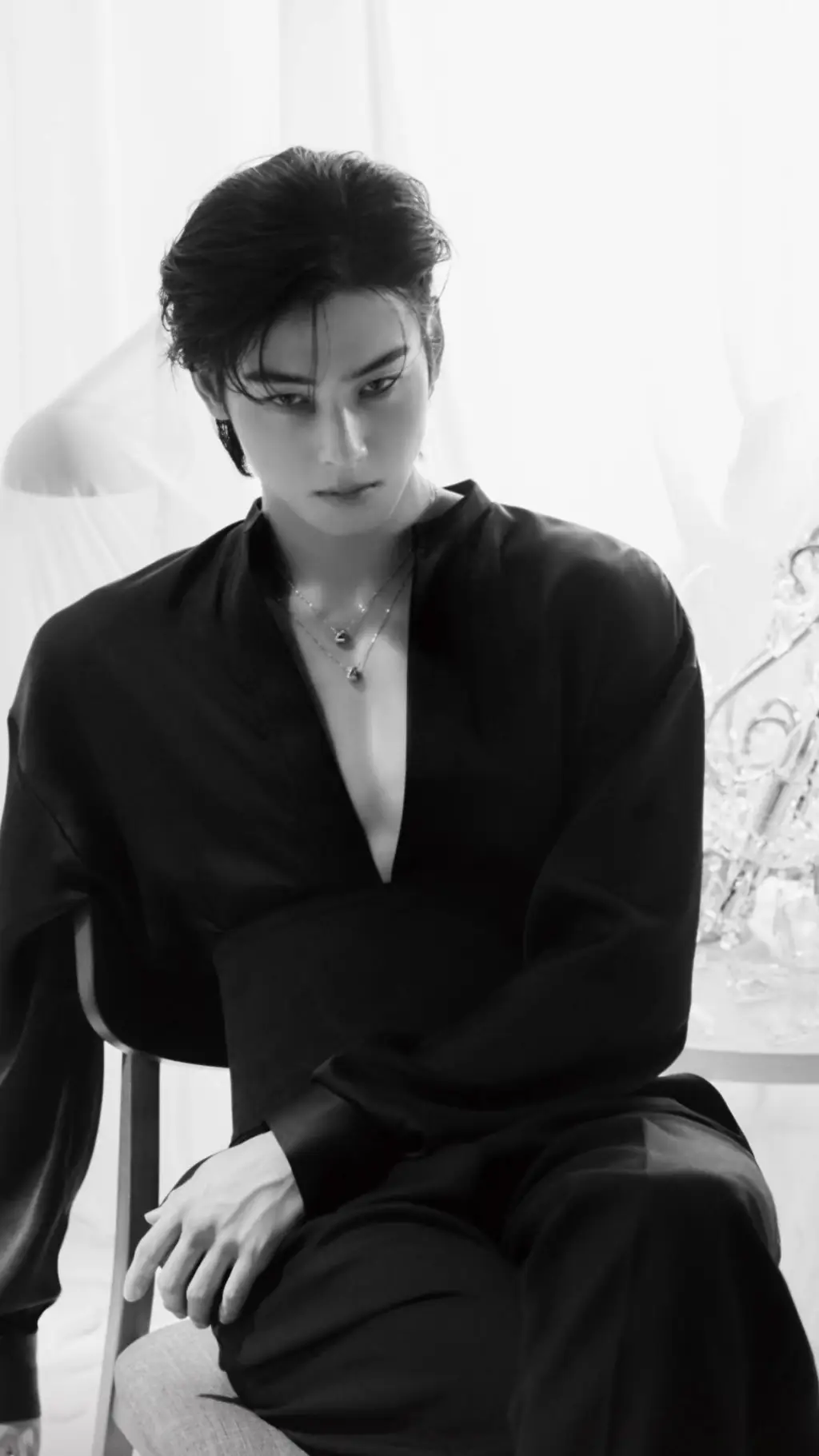 ai character: EUN WOO background