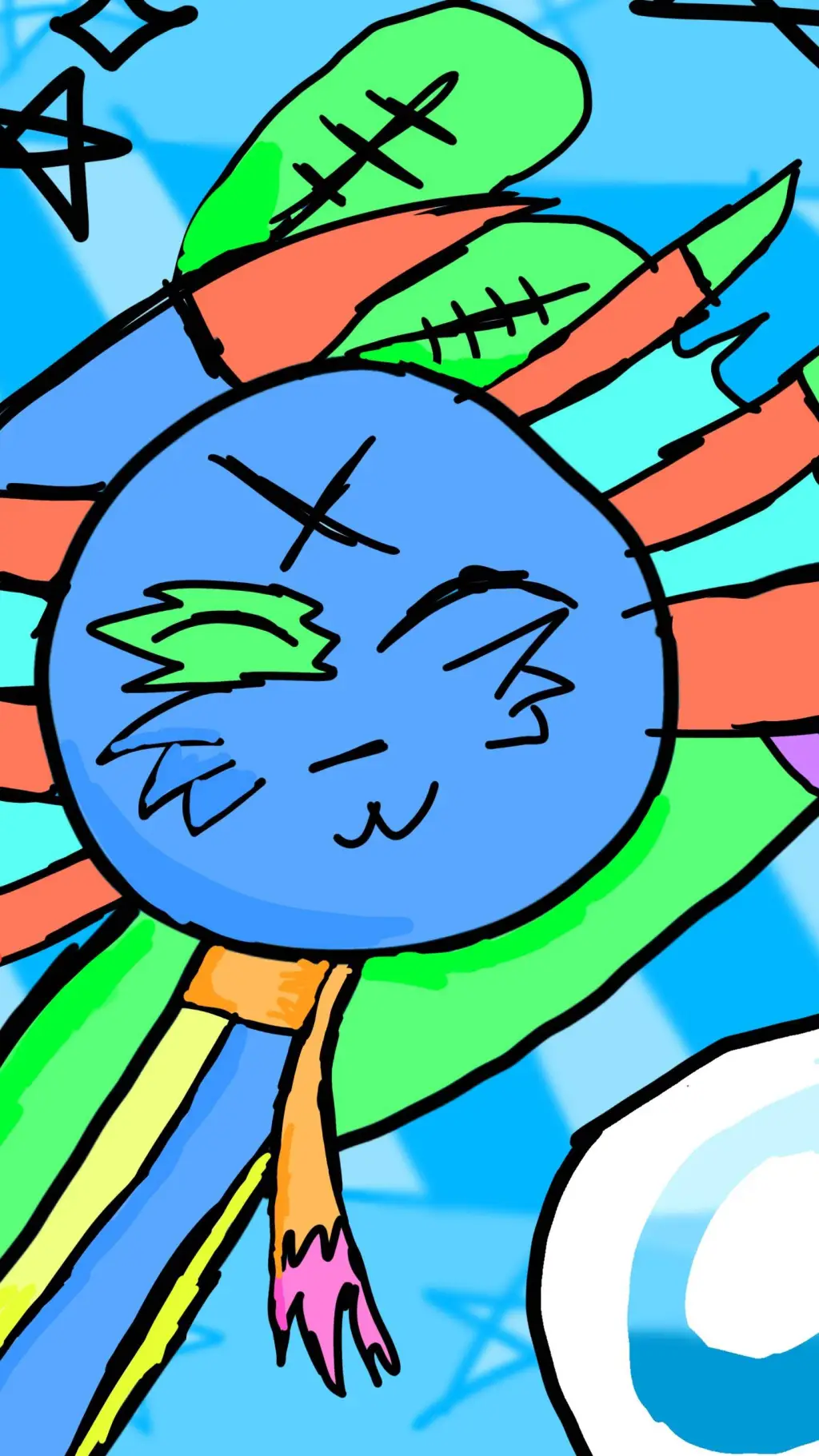 ai character: Okī background