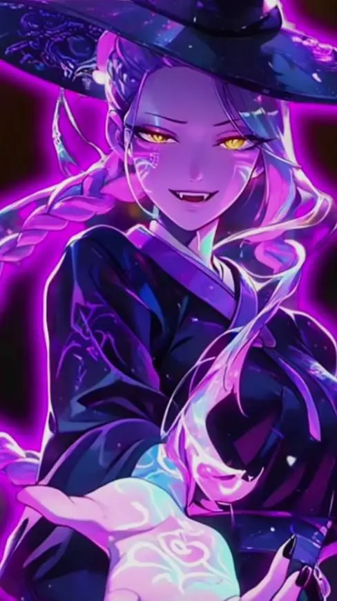 ai character: kpop demon hunters background