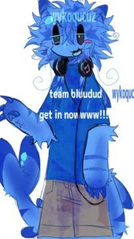 ai character: ★bluudud★ background