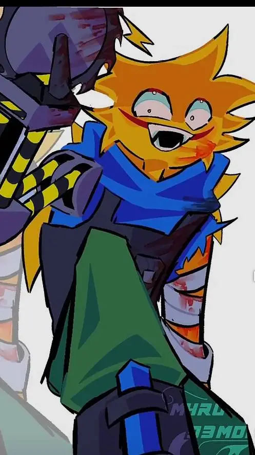 ai character: SAWNOOB X GUEST! background