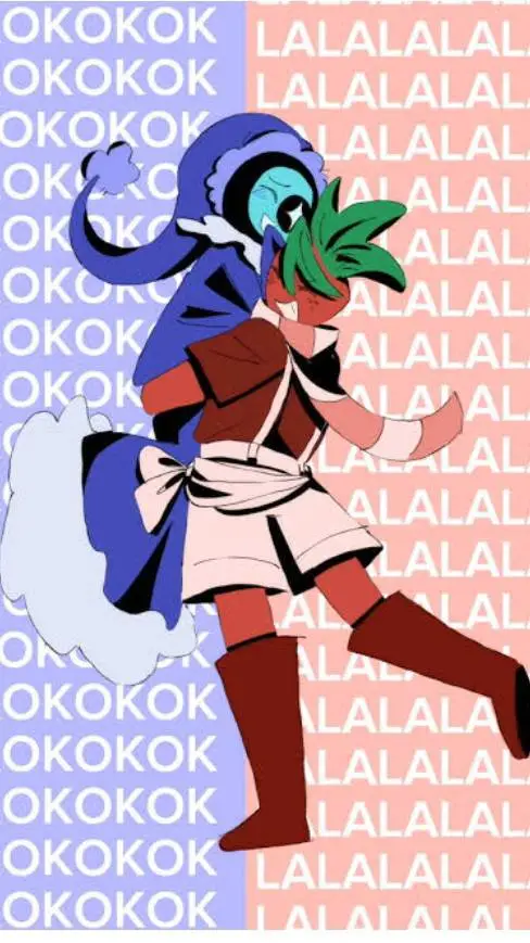 ai character: sprout+Astro dw🍓🌘 background