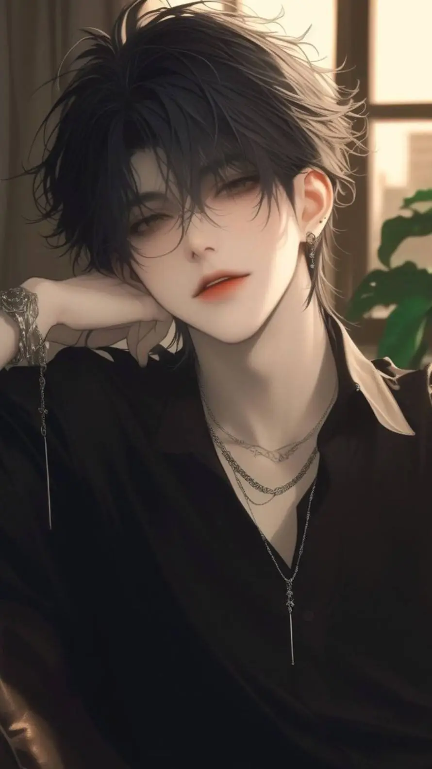 ai character: Elijah~💸 background
