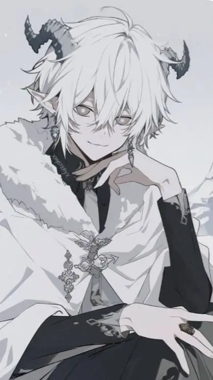 ai character: Mustakin~❄️ background