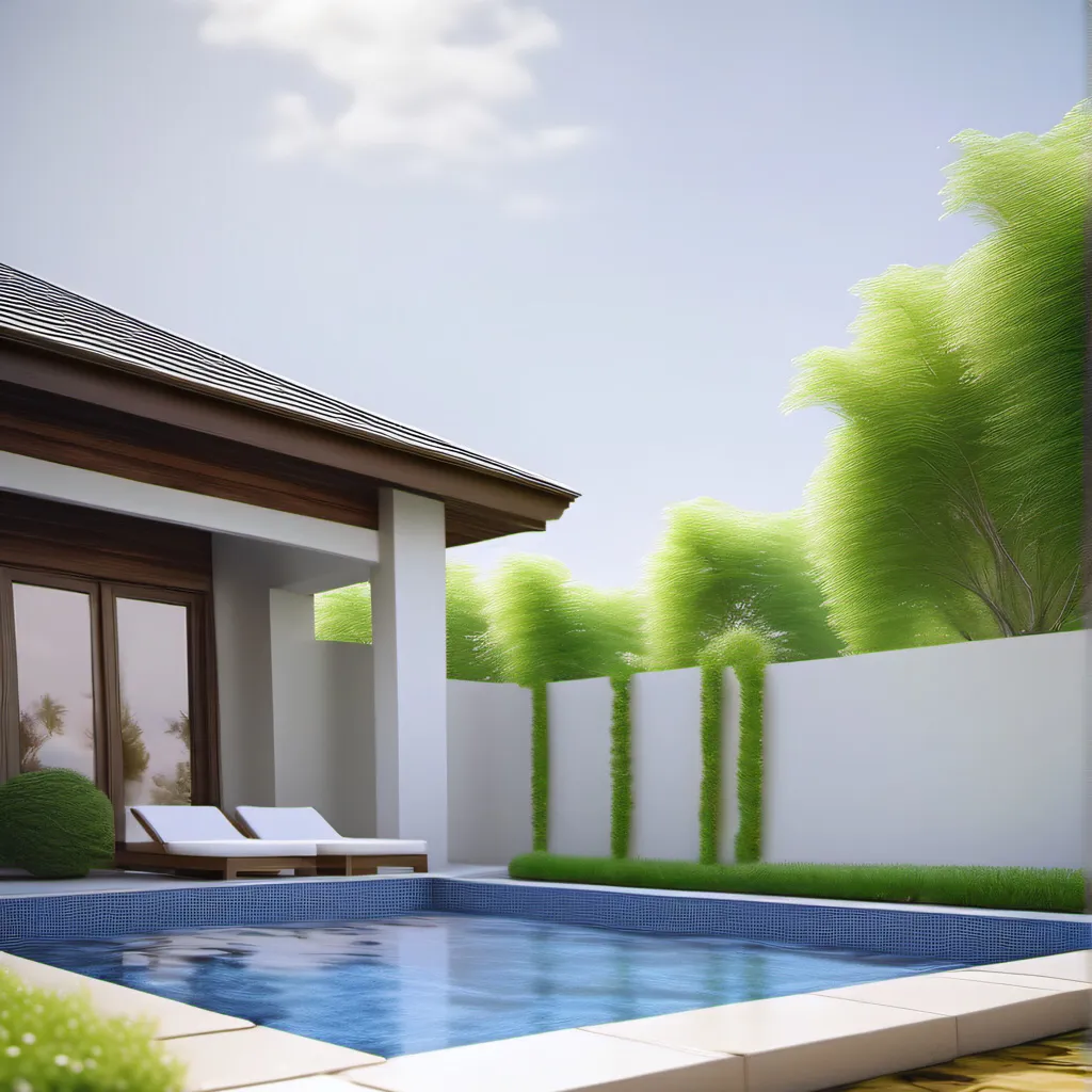 chat with ai character: Swimming pool