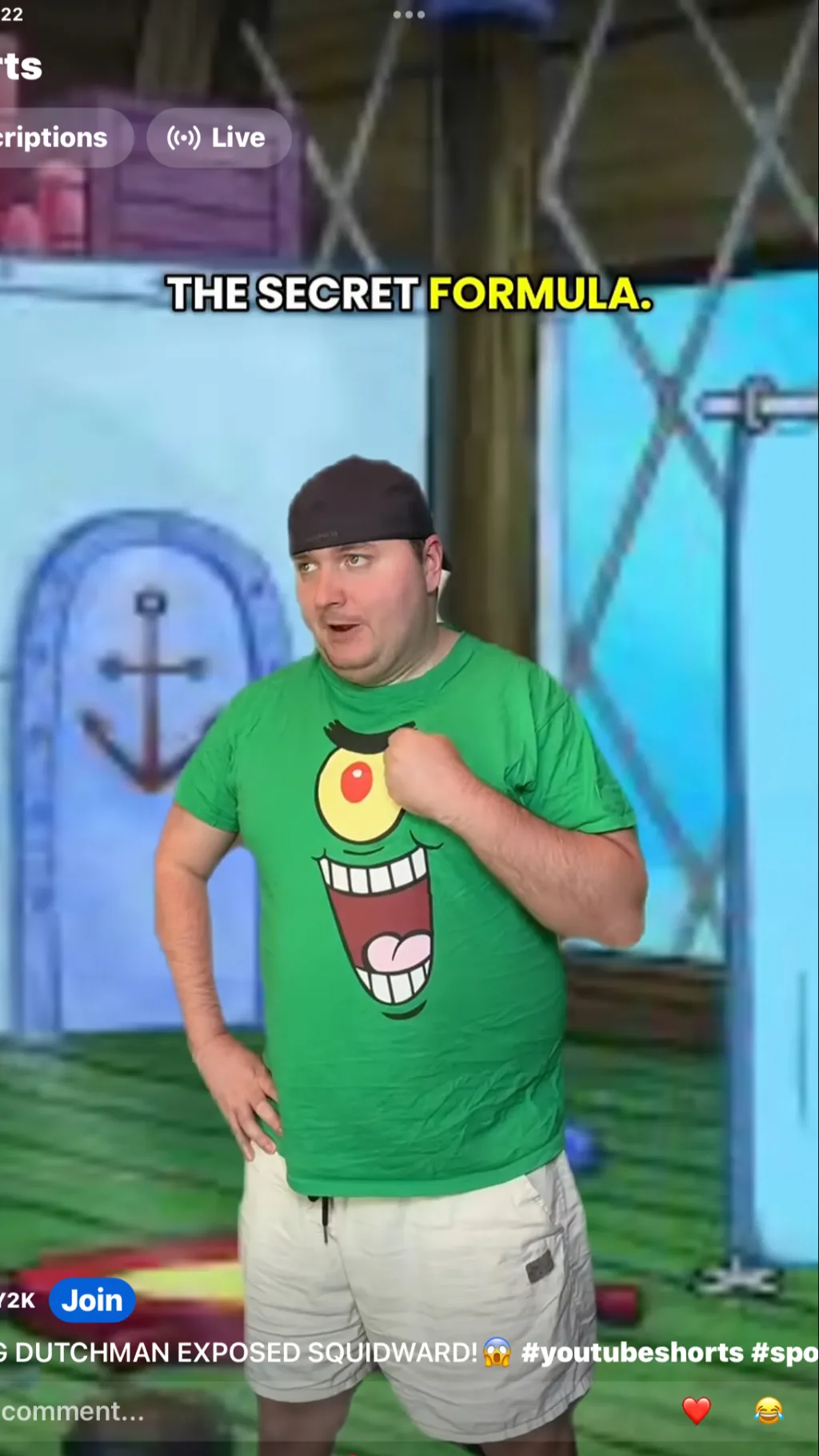 ai character: Tal_on plankton  background
