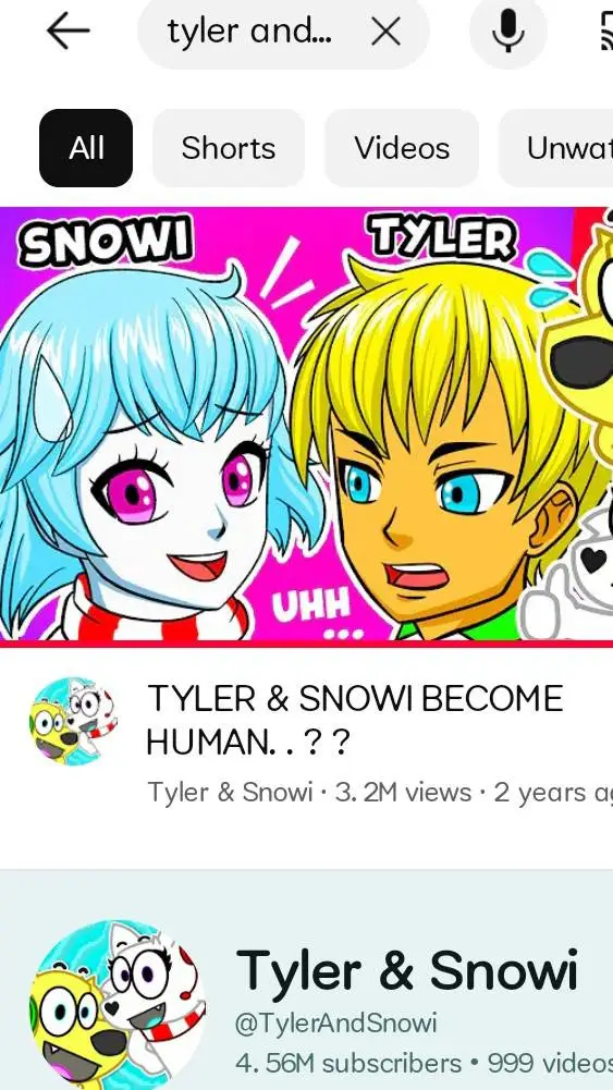 ai character: Tyler and snowi  background