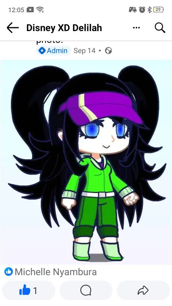 ai character: Dahlia  background