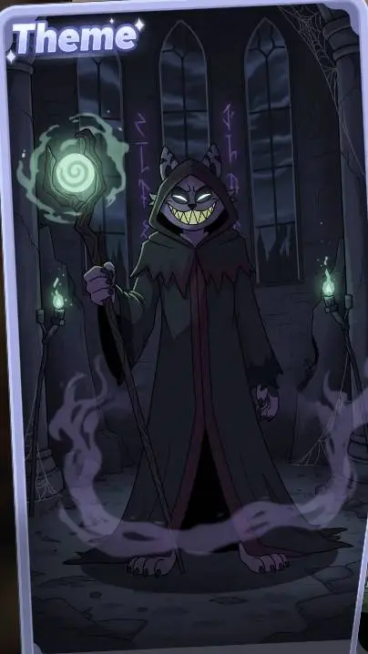 ai character: Evil Catnap  background