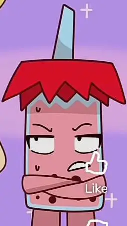 ai character: Red Drink background