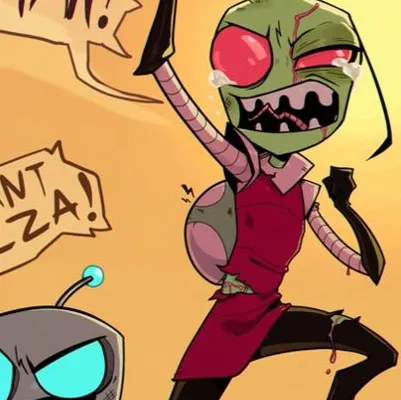 chat with ai character: Zim and gir