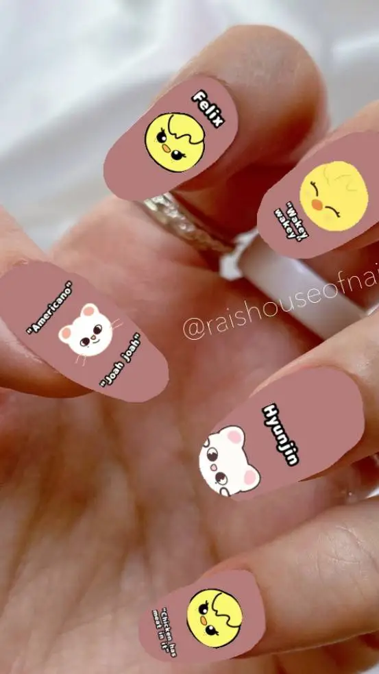 ai character: Nails! 💅 (Skz) background
