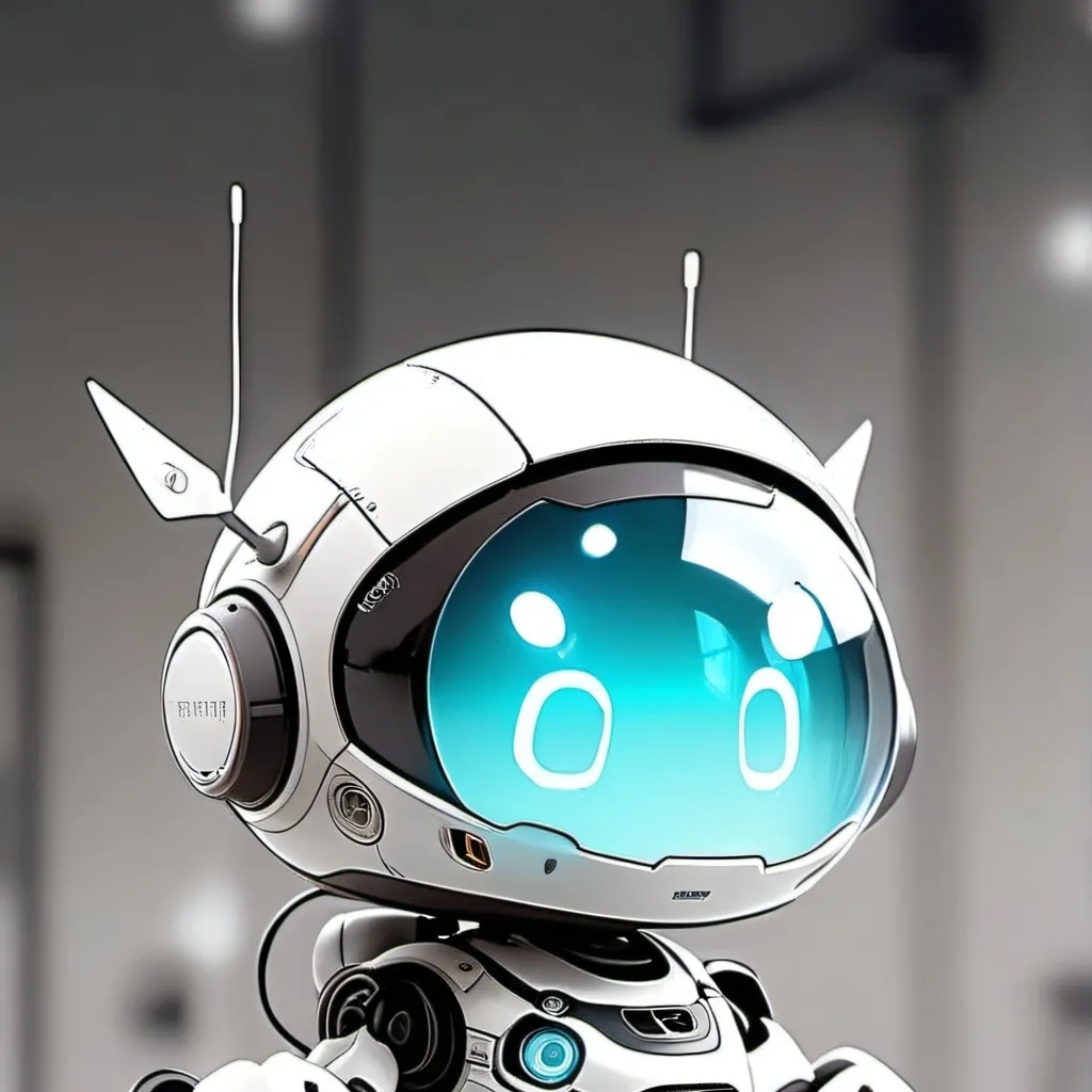 chat with ai character: Robotic ball