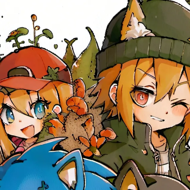 chat with ai character: Sonic gang x Y/N