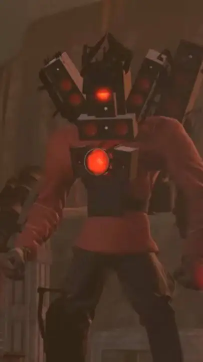 ai character: titan speakerman background